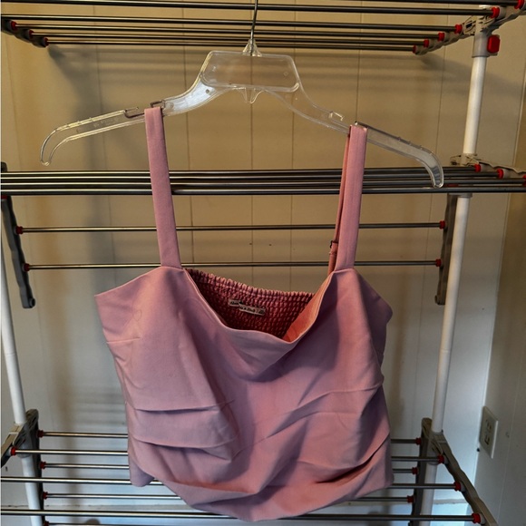 Abercrombie & Fitch Tops - Abercrombie & Fitch Light Pink Smocked Top